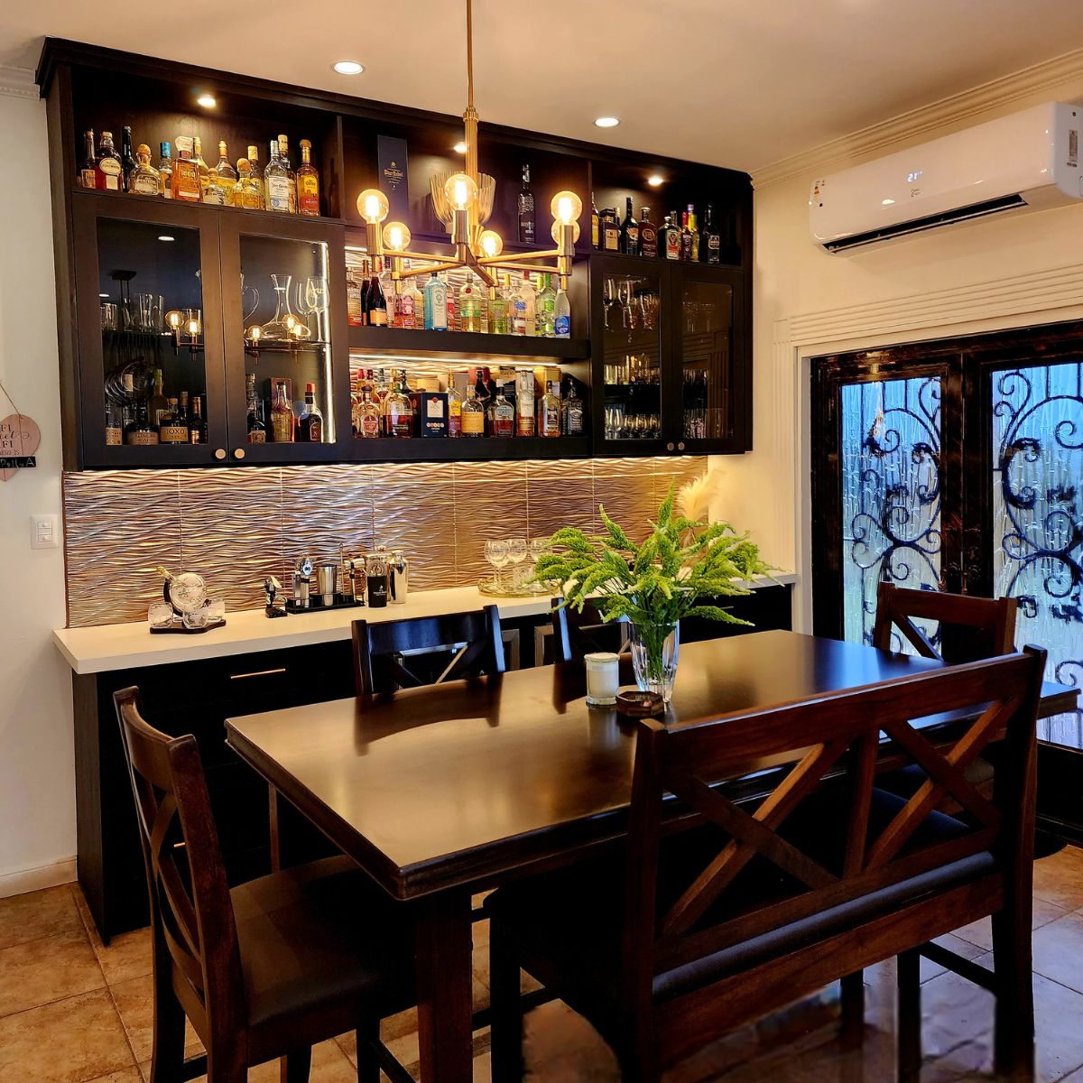 home bar design after shot