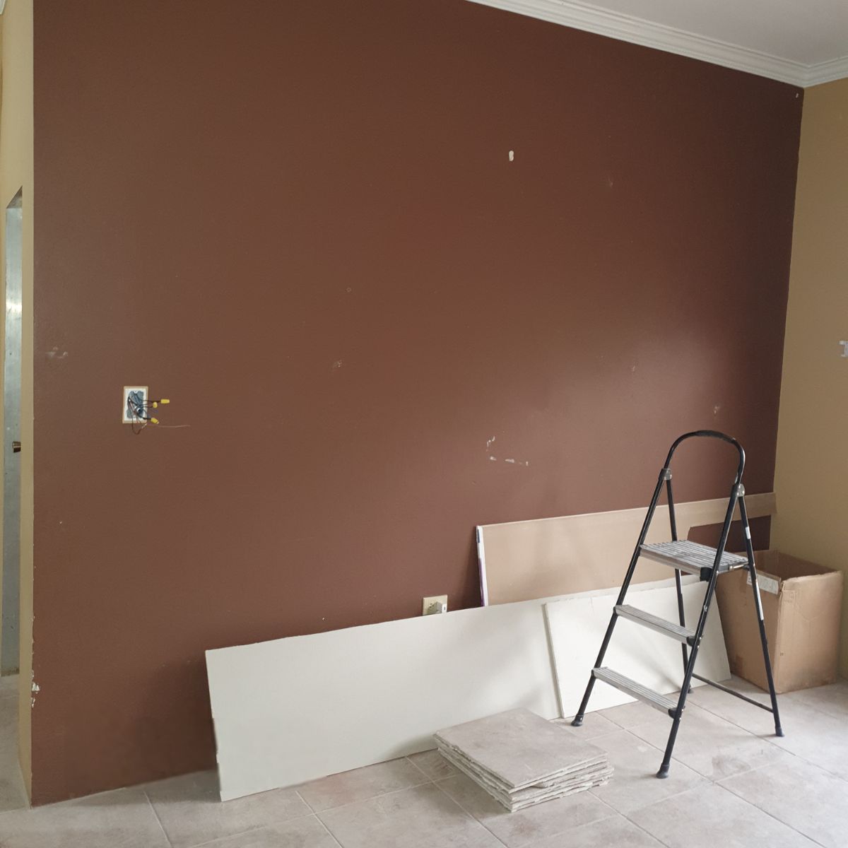 home bar interior design before shot